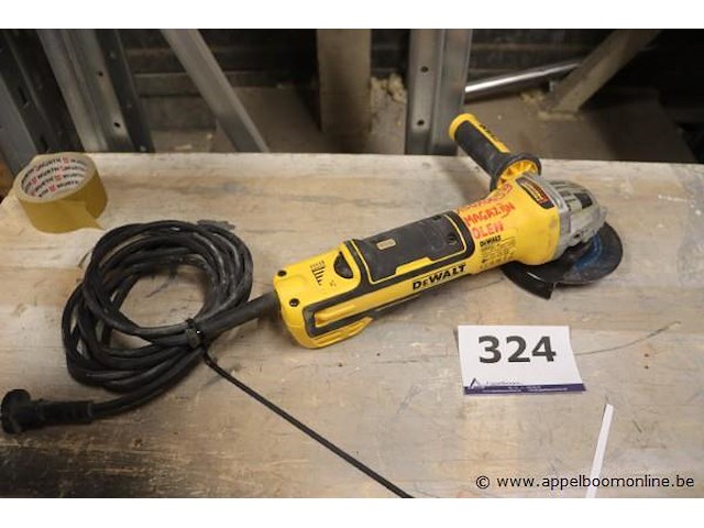 Haakse slijptol dewalt dwe4357-qs - afbeelding 2 van  3