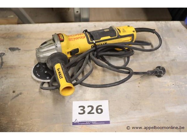 Haakse slijptol dewalt dwe4357-qs - afbeelding 1 van  3