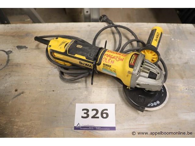 Haakse slijptol dewalt dwe4357-qs - afbeelding 2 van  3