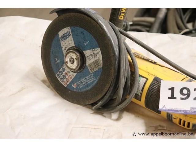 Haakse slijptol dewalt dwe4559, 230mm - afbeelding 2 van  3