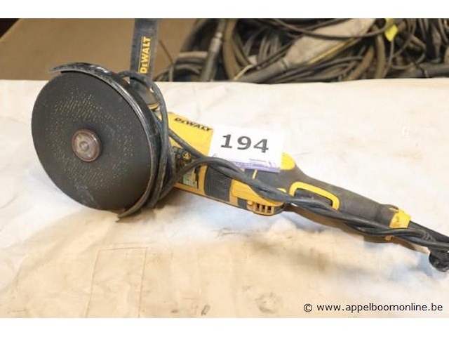 Haakse slijptol dewalt dwe4559, 230mm - afbeelding 1 van  3