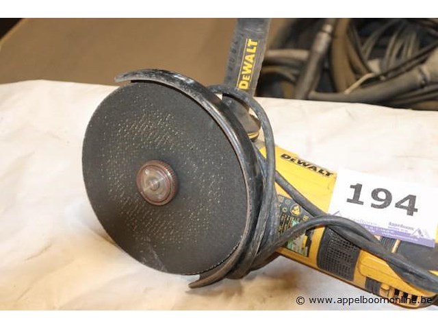 Haakse slijptol dewalt dwe4559, 230mm - afbeelding 2 van  3