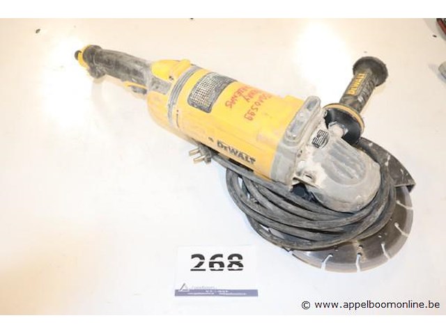 Haakse slijptol dewalt dwe4559-qs - afbeelding 2 van  3