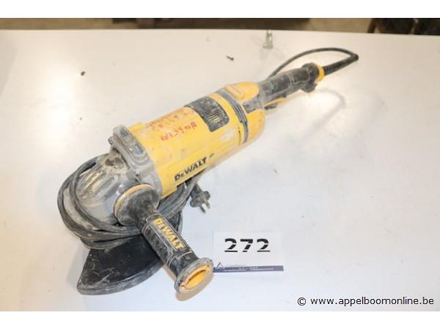 Haakse slijptol dewalt dwe4559-qs - afbeelding 1 van  3