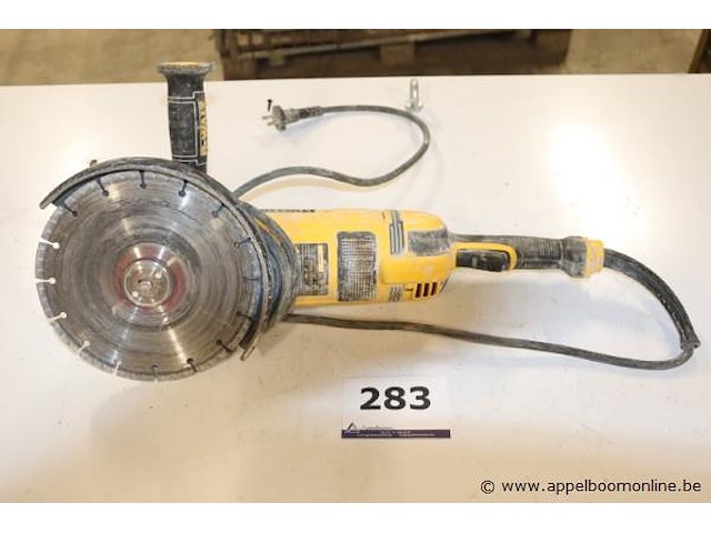 Haakse slijptol dewalt dwe4559-qs - afbeelding 1 van  3