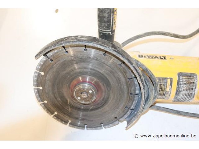 Haakse slijptol dewalt dwe4559-qs - afbeelding 2 van  3