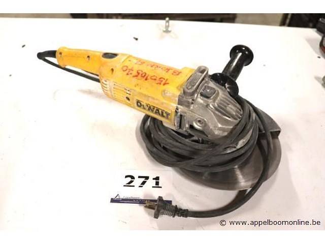 Haakse slijptol dewalt dwe492-qs - afbeelding 2 van  3