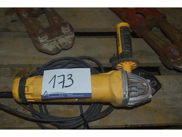 Haakse slijptol dewalt lwe4217-qs - afbeelding 1 van  2