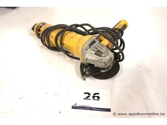 Haakse slijptol dewalt w4217-qs, 1200w - afbeelding 1 van  3