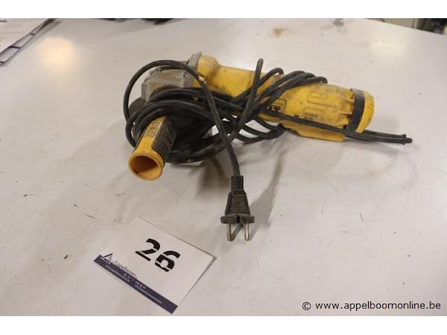 Haakse slijptol dewalt w4217-qs, 1200w - afbeelding 2 van  3