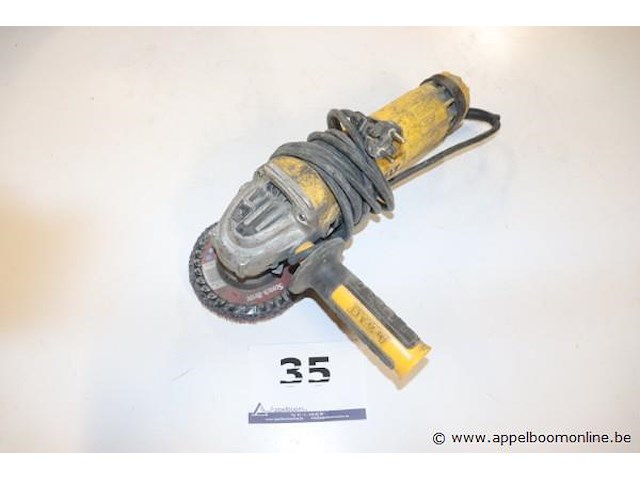 Haakse slijptol dewalt w4217-qs, 1200w - afbeelding 1 van  1