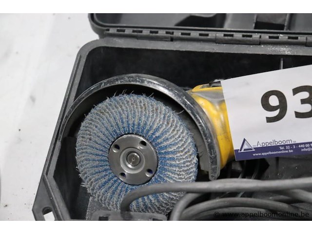 Haakse slijptol dewalt, werking niet gekend - afbeelding 2 van  3