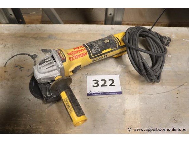 Haakse slijptol dewalt - afbeelding 1 van  2