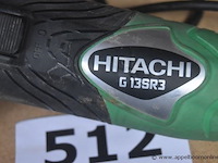 Haakse slijptol hitachi g135r3, werking niet gekend - afbeelding 1 van  3