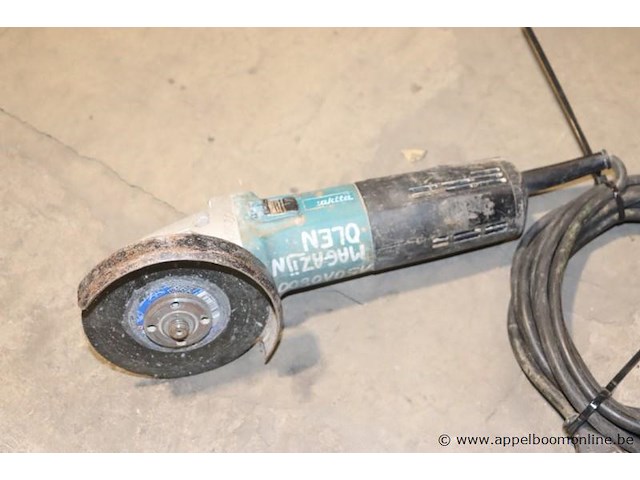 Haakse slijptol makita 9562cr - afbeelding 2 van  3