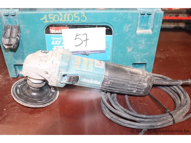 Haakse slijptol makita ga5040c, 1400w - afbeelding 1 van  3
