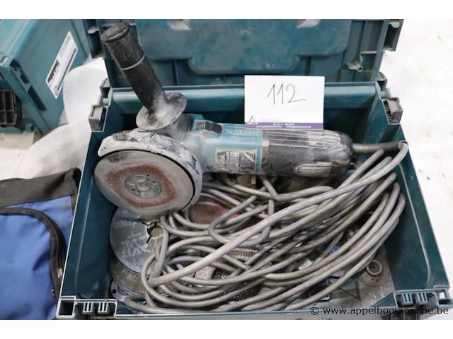 Haakse slijptol makita ga5040r, werking niet gekend - afbeelding 1 van  2