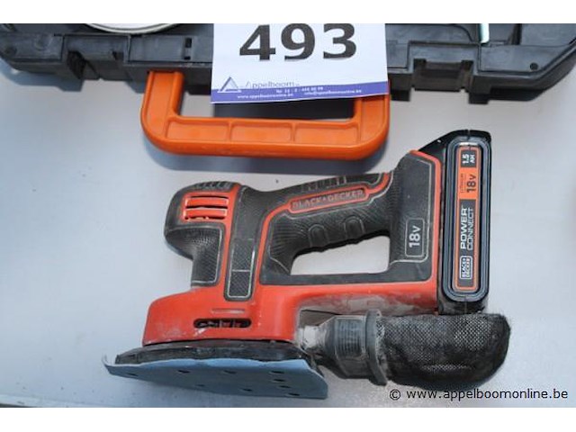 Haakse slijptol worx en hoekschuurmachine black & decker, werking niet gekend - afbeelding 3 van  3