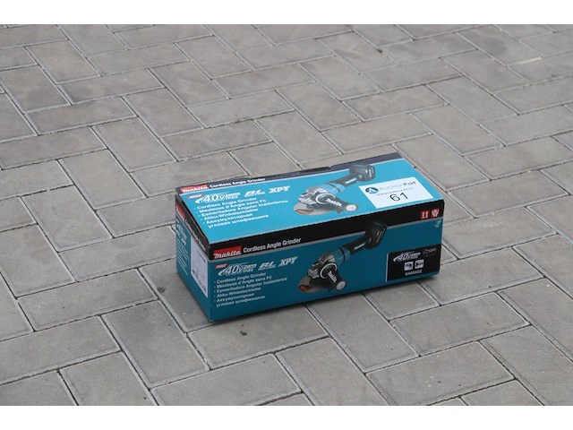 Haakseslijper makita ga050gz 40v in doos nieuw - afbeelding 1 van  1