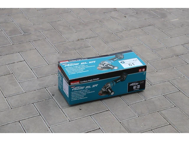 Haakseslijper makita ga050gz 40v in doos nieuw - afbeelding 1 van  1