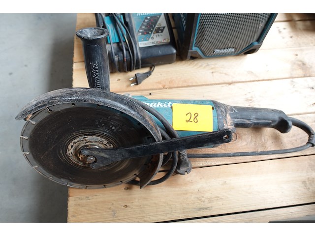 Haakseslijper makita - afbeelding 2 van  5