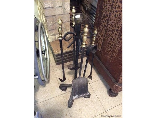 Haardstel + grill - afbeelding 1 van  3