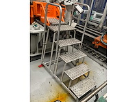 Haca leitern platformladder/oplooptrap - afbeelding 2 van  6