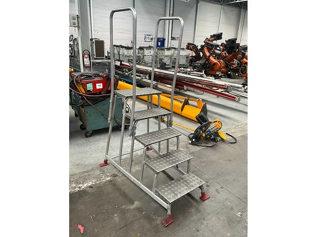 Haca leitern platformladder/oplooptrap - afbeelding 2 van  7
