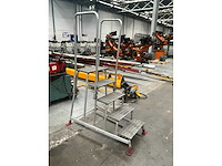 Haca leitern platformladder/oplooptrap - afbeelding 3 van  7