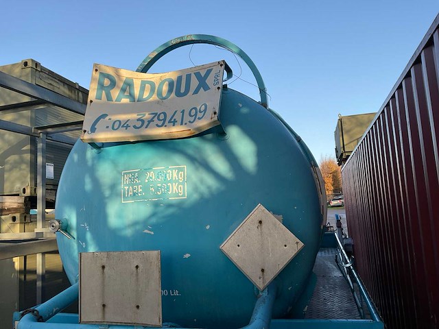Haccourt - ps51/a 12000l - watertank - afbeelding 3 van  19