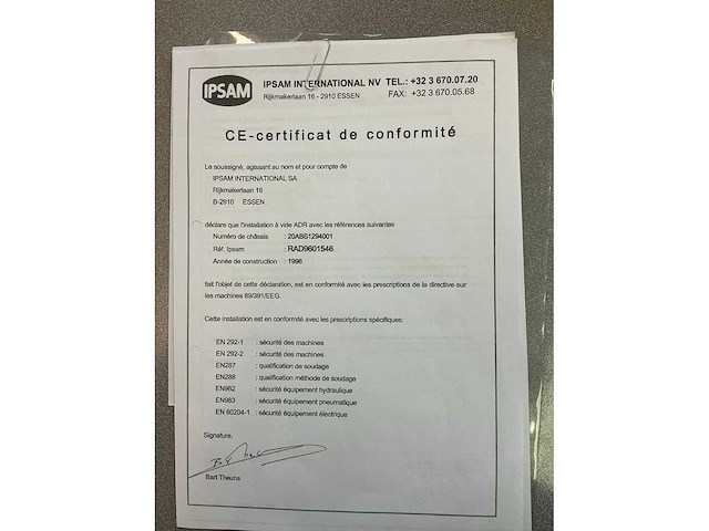 Haccourt ps51/a tank oplegger - afbeelding 7 van  19