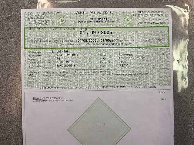 Haccourt ps51/a tank oplegger - afbeelding 11 van  19