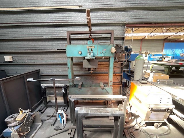 Haco hydraulische pers - afbeelding 3 van  3