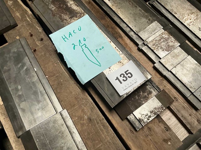 Haco snijmessets voor plaatschaar - afbeelding 1 van  5