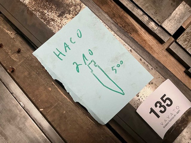 Haco snijmessets voor plaatschaar - afbeelding 5 van  5