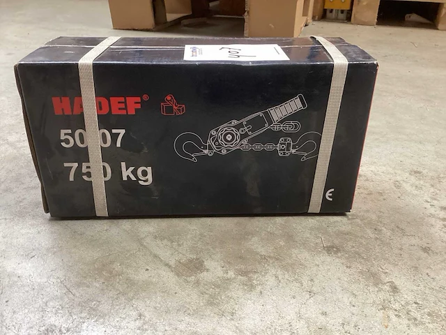 Hadef 53/07 750kg ratel takel - afbeelding 2 van  2