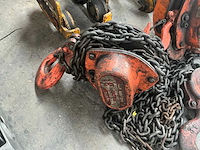 Hadef kettingtakel en hijsklem (2x) - afbeelding 3 van  5