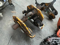 Hadef kettingtakel en hijsklem (2x) - afbeelding 4 van  5