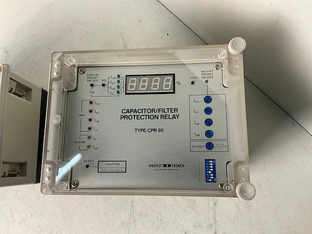 Haefely trench cpr90-e/a/12/220dc/50 beveiligingsrelais (2x) - afbeelding 2 van  5