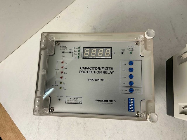 Haefely trench cpr90-e/a/12/220dc/50 beveiligingsrelais (2x) - afbeelding 3 van  5