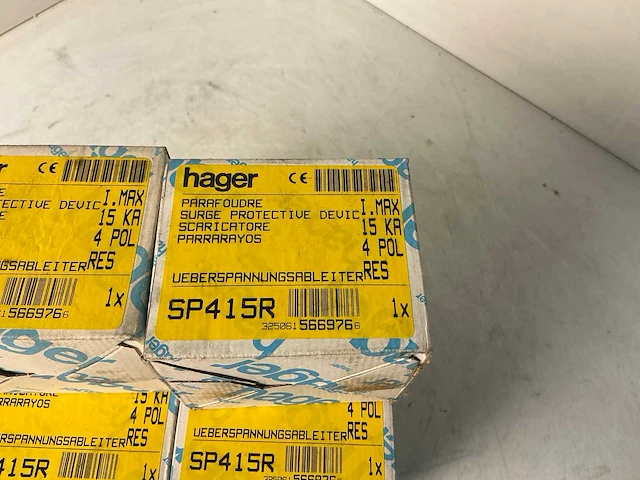 Hager sp415r overspanningsbeveiliger (10x) - afbeelding 3 van  8