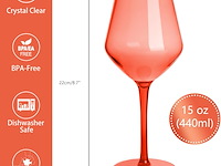 Hahashow kleurrijke wijnglazen - afbeelding 3 van  3