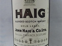 Haig blended scotch whisky gold label 1litre - afbeelding 2 van  7