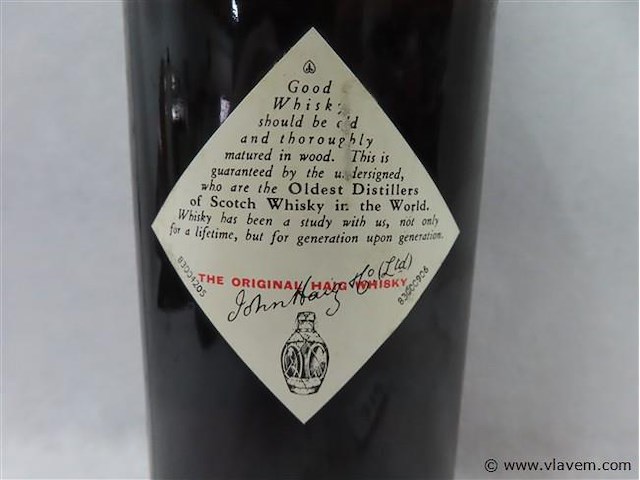 Haig blended scotch whisky gold label 1litre - afbeelding 6 van  7