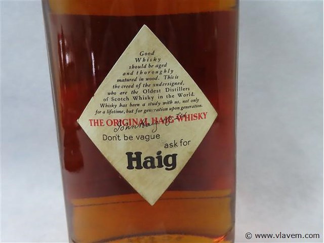 Haig blended scotch whisky - afbeelding 5 van  6