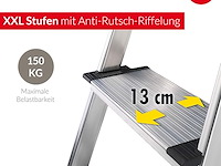 Hailo 4-trapsladder - afbeelding 2 van  4