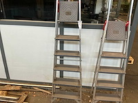 Hailo alu trapladder (2x) - afbeelding 5 van  6