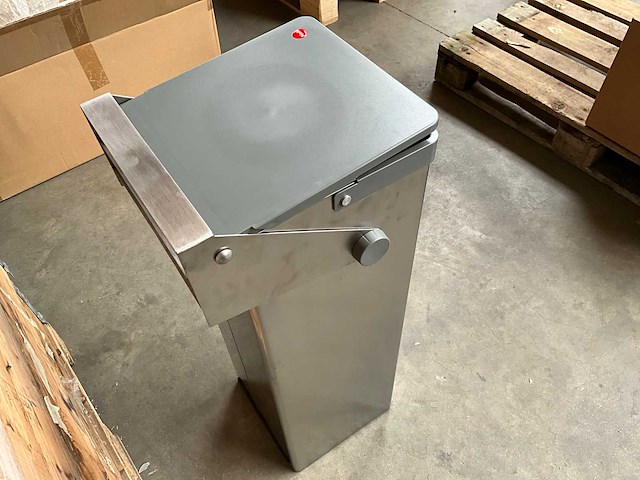 Hailo profiline kickbin afvalbak 60 liter grijs - afbeelding 3 van  8