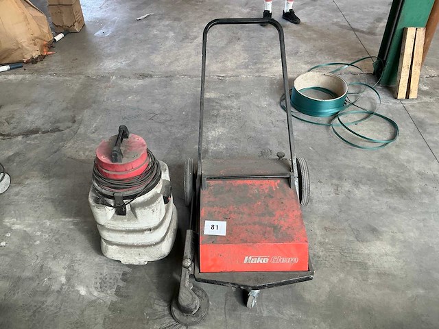 Hako clean veegmachine en stofzuiger soteco - afbeelding 2 van  3