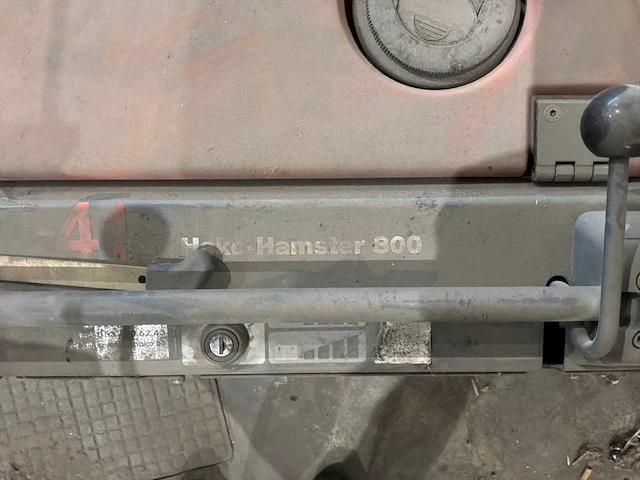 Hako hamster 800 straatveegmachine - afbeelding 5 van  5